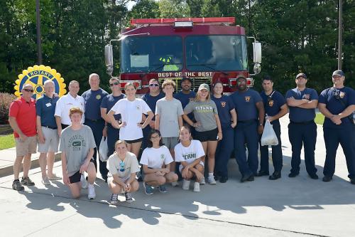Roswell First Responders and Interact Students.jpg